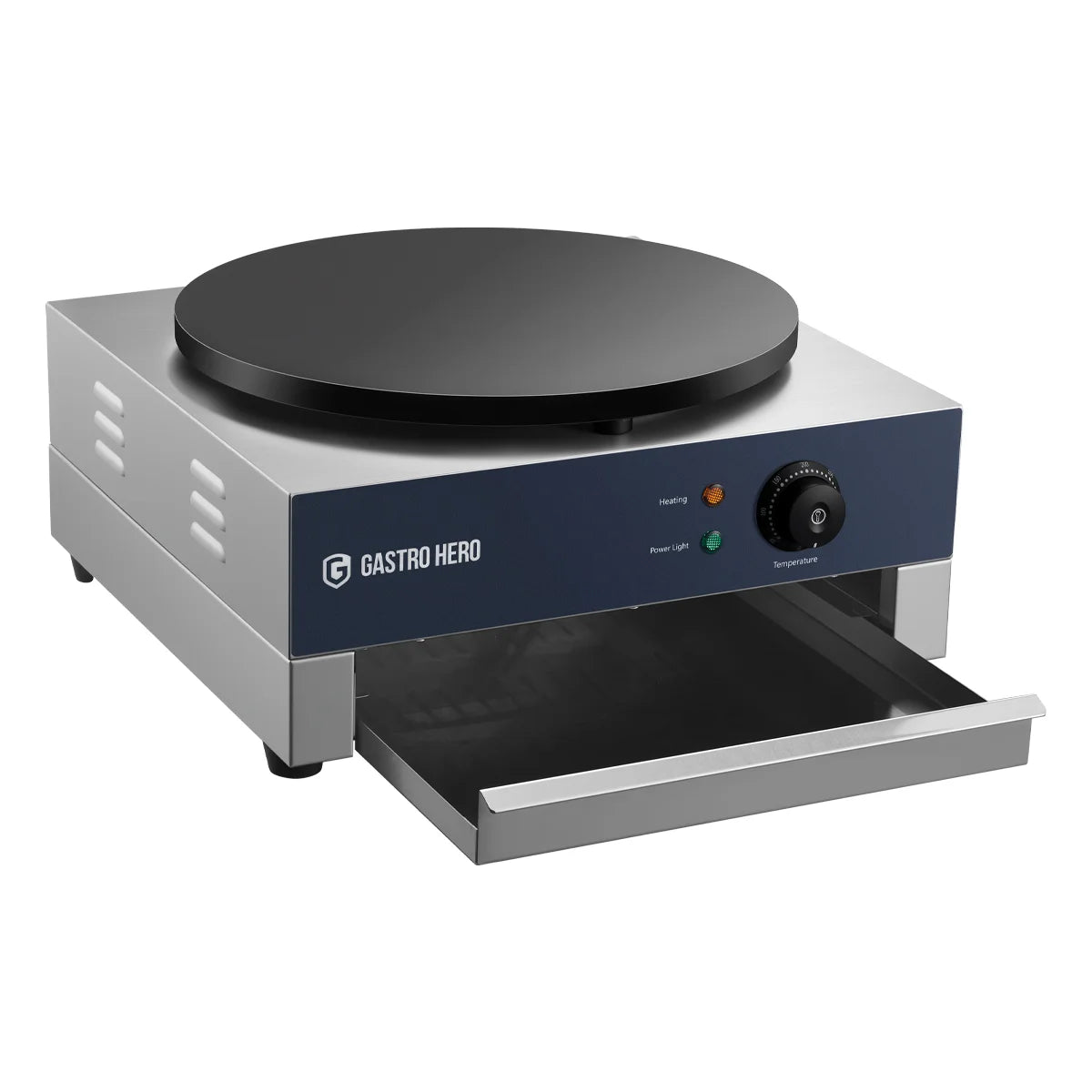 Elektro-Crêpes-Eisen - 1 Kochplatte Ø 400 mm