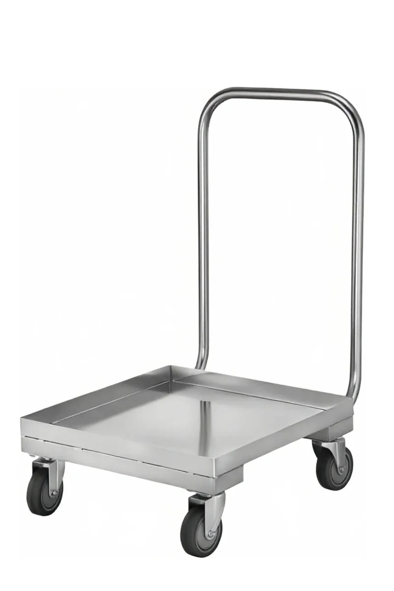 Transportwagen ECO für Spülkörbe 50x50 cm mit Griff