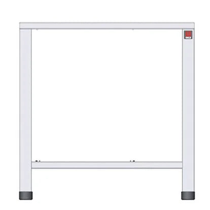 Tecnoeka Edelstahl-Untergestell Evolution Next EKT 411, für EKF 311, EKF 364, EKF 411 und EKF 464