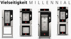 Tecnoeka Kombidämpfer Millennial Touch Screen MKF 511 TS, 5 x GN 1/1