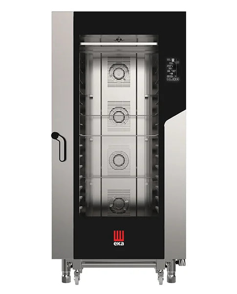 Tecnoeka Kombidämpfer Millennial Black Mask MKF 1664 BM, 16 x 600x400 mm