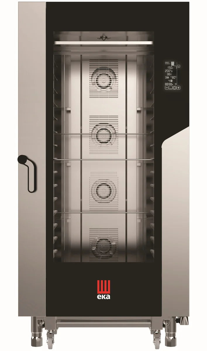 Tecnoeka Kombidämpfer Millennial Black Mask MKF 1664 BM, 16 x 600x400 mm