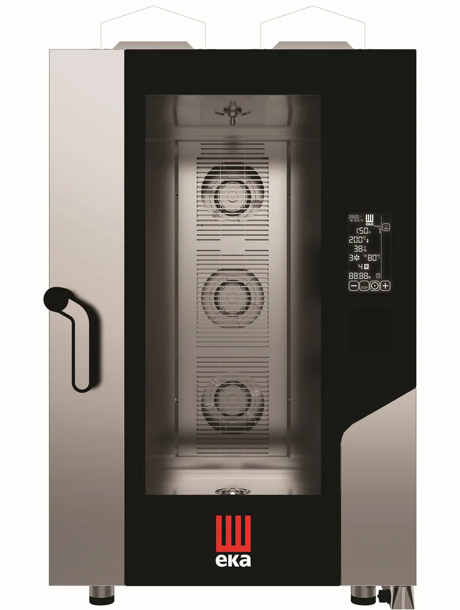 Tecnoeka Gas-Kombidämpfer Millennial Black Mask MKF 1111 G BM, 11 x GN 1/1