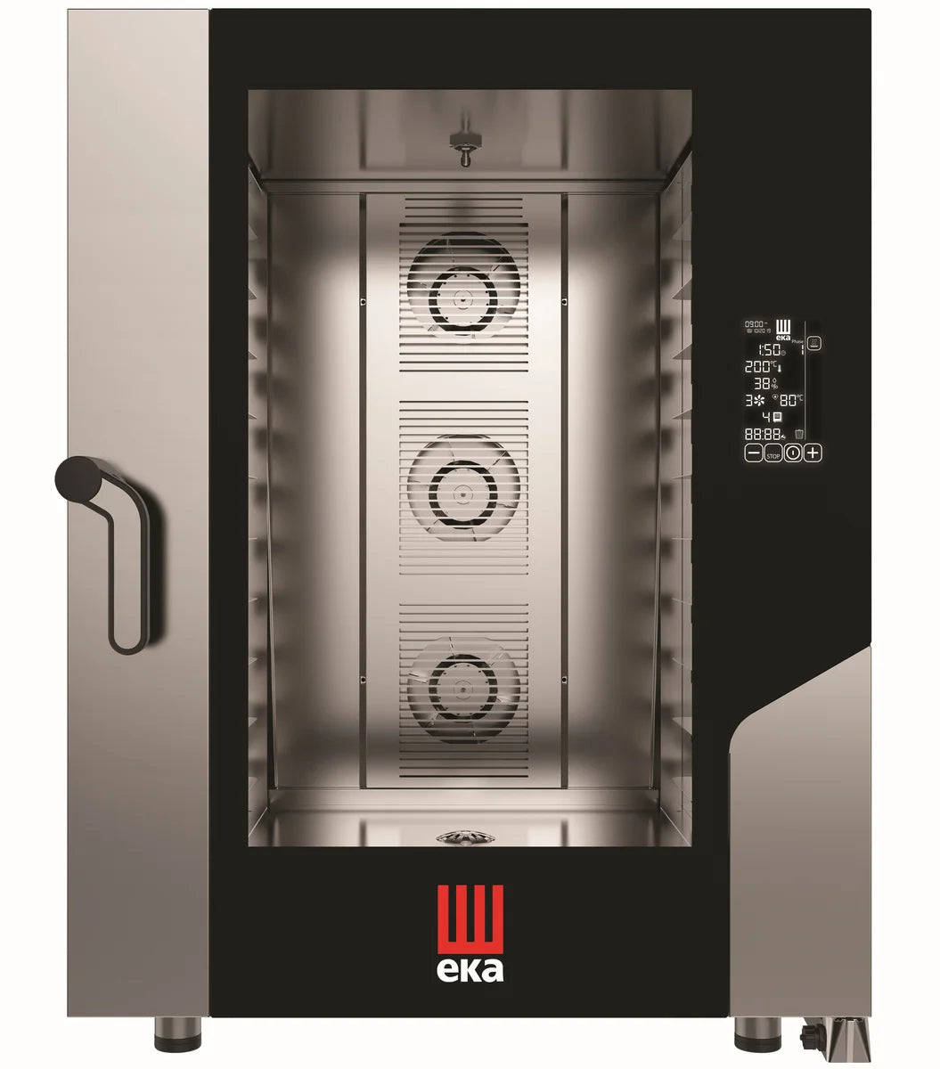 Tecnoeka Kombidämpfer Millennial Black Mask MKF 1064 BM, 10 x 600x400 mm