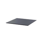 Feros Infinity Tripod Terrassentisch Schwarz frame + Schwarz HPL 70x70 cm