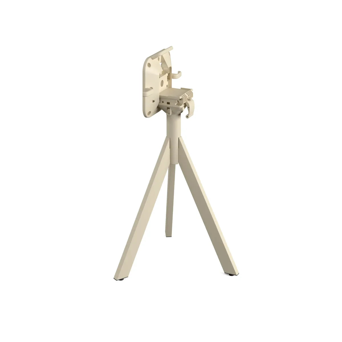 Feros Infinity Tripod Terrassentisch Sand frame + Moonstone HPL Ø70 cm