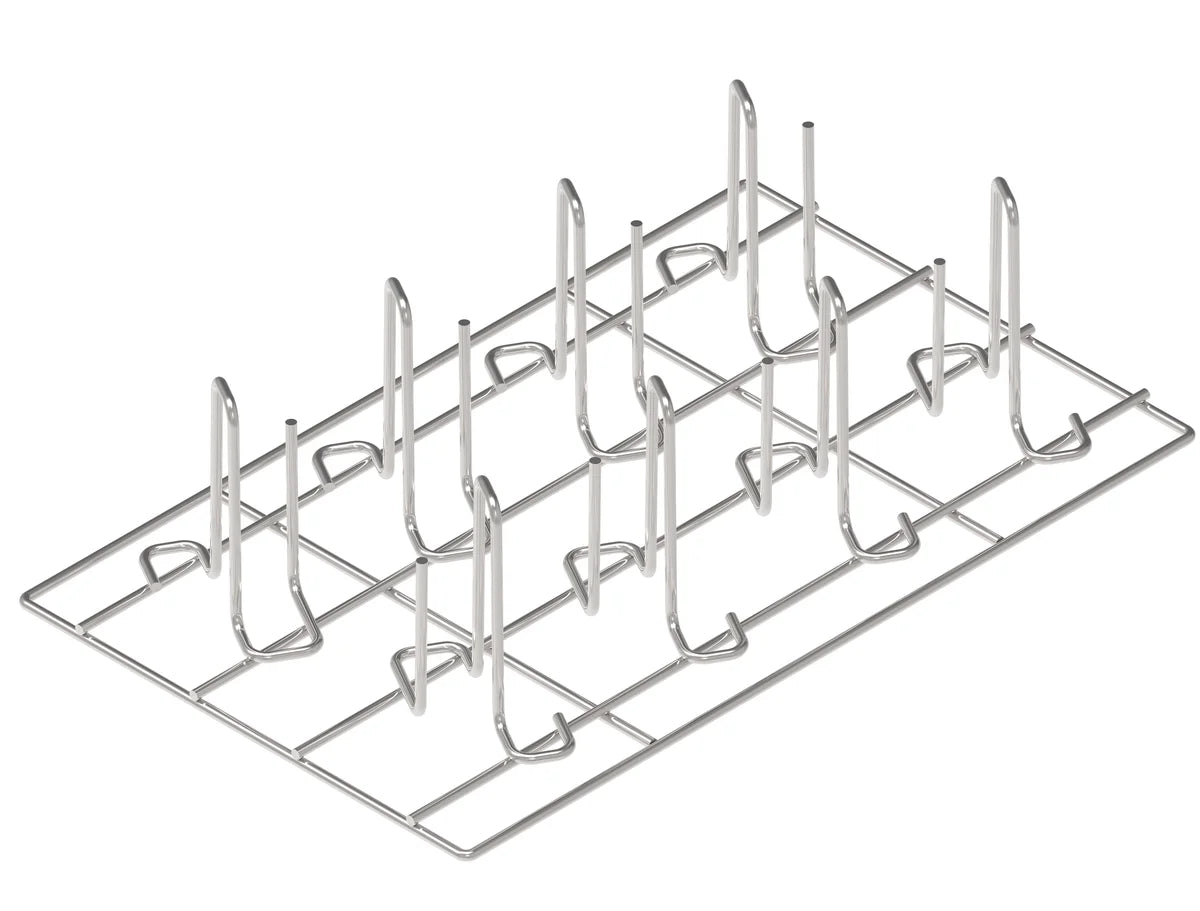Tecnoeka Edelstahl-Hähnchen-Grillrost KGP, GN 1/1, für 8 Hähnchen