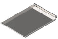 Tecnoeka Edelstahl-Fettauffangwanne Millennial EKT64RG, 600x400 mm, 40 mm tief