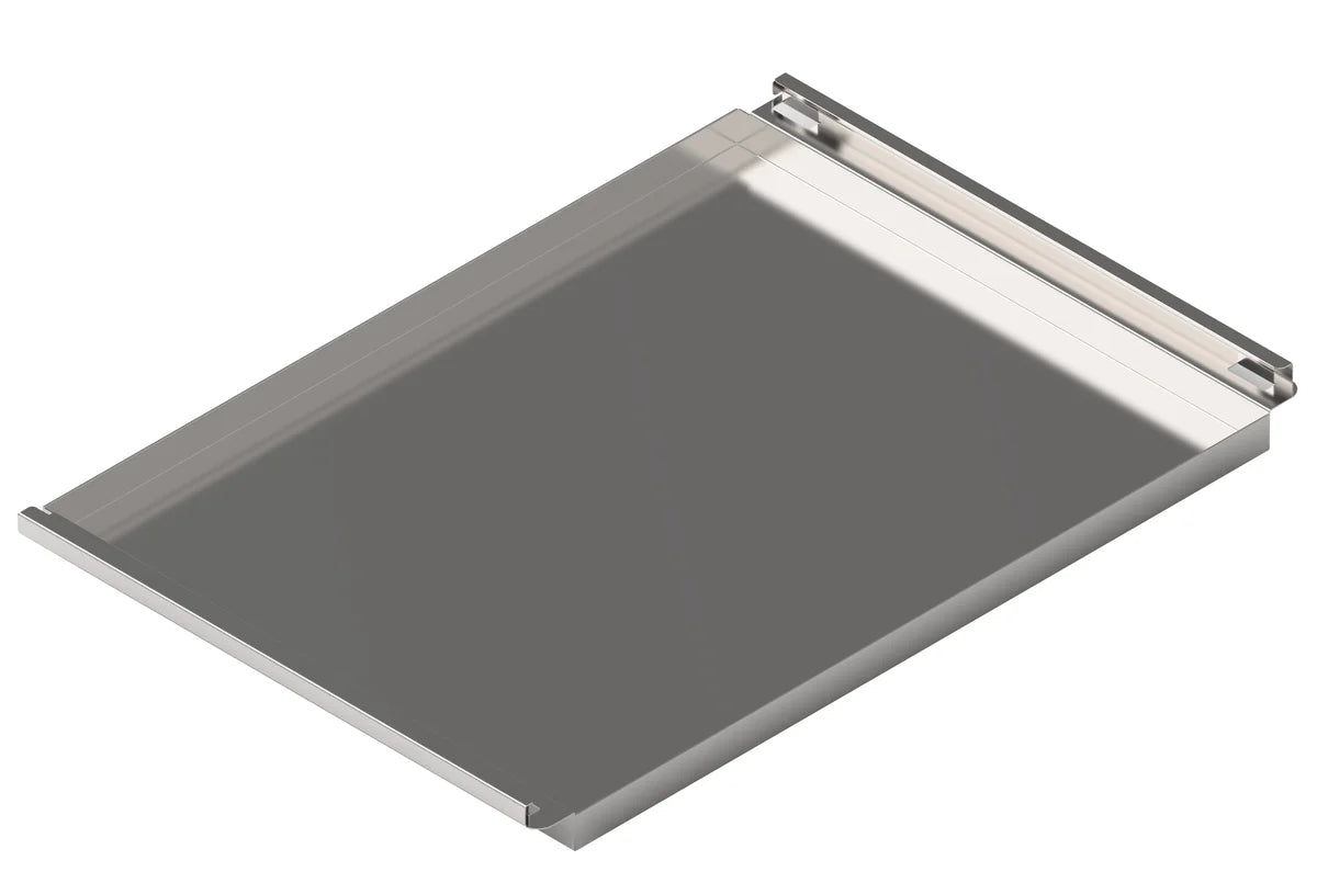 Tecnoeka Edelstahl-Fettauffangwanne Millennial EKT64RG, 600x400 mm, 40 mm tief