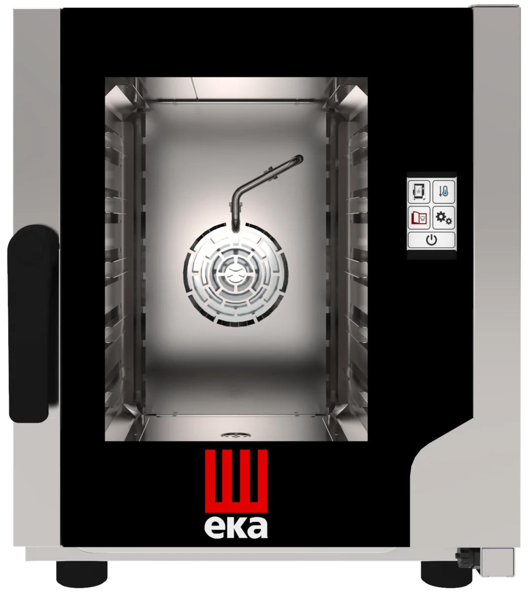 Tecnoeka Umluft-Konvektionsofen Evolution Next EKF 523 N T UD, 5 x GN 2/3, Direktdampf, Touch-Steuerung
