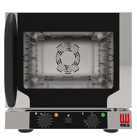 Tecnoeka Umluft-Konvektionsofen Evolution Next EKF 412 N AL U, 4 x GN 1/2, indirekte Dampffunktion