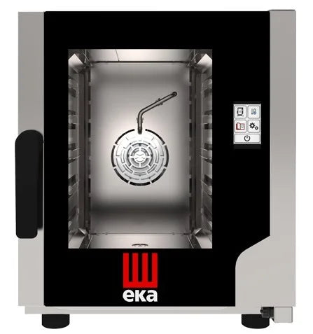 Tecnoeka Umluft-Konvektionsofen Evolution Next EKF 523 N T UD, 5 x GN 2/3, Direktdampf, Touch-Steuerung