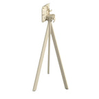 Feros Infinity Tripod Stehtisch Sand frame + Galaxy Marble HPL Ø70 cm