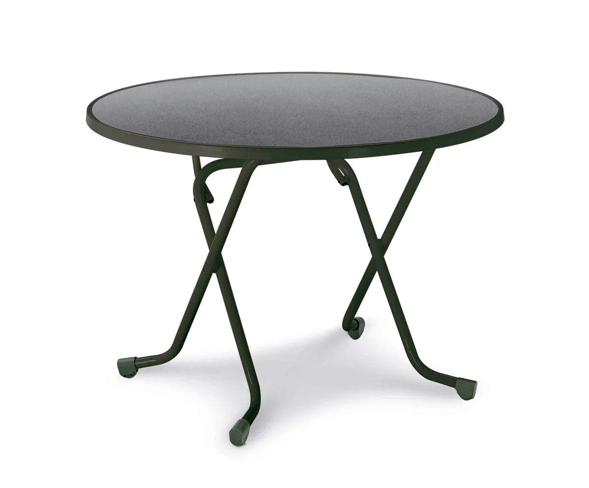 barths Dublin – Klapptisch rund 100 cm Anthrazit