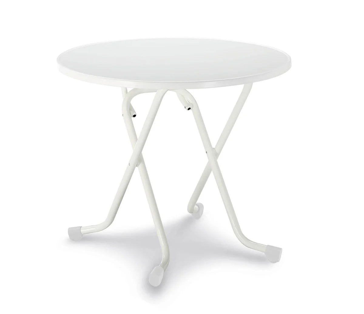 barths Dublin – Klapptisch rund 80 cm Weiß
