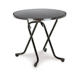 barths Dublin – Klapptisch rund 80 cm Anthrazit
