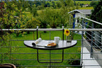 barths Butler – Balkonhängetisch 100x50 cm Anthrazit
