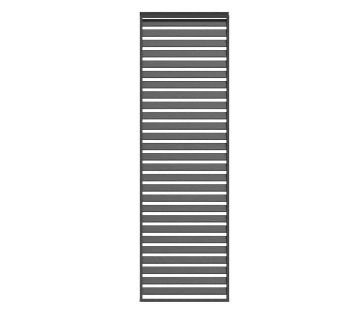 barths Louvre – Wand 123 cm (für breite 400cm) Anthrazit