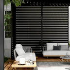 barths Louvre – Wand 123 cm (für breite 400cm) Anthrazit