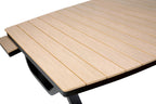 barths Buddy – Picknicktisch Polywood-Schwarz