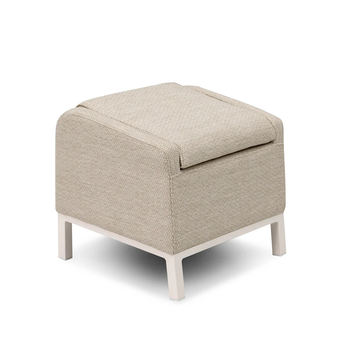 barths Riga – Relaxsessel mit Fußhocker Sand