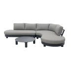 barths Salerno – Lounge-Gruppe Anthrazit