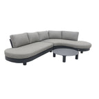 barths Salerno – Lounge-Gruppe Anthrazit