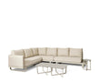barths Fellow – Lounge-Set mit 3 Beistelltischen Sand