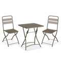 Feros Breeze Bistro Set - Cappuccino