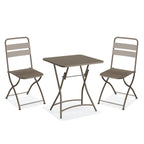 Feros Breeze Bistro Set - Cappuccino