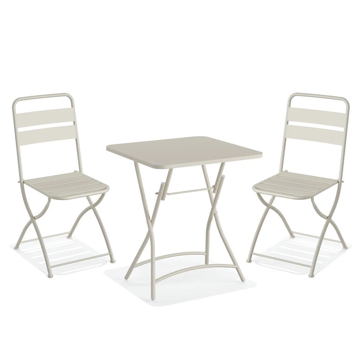 Feros Breeze Bistro Set - Beige