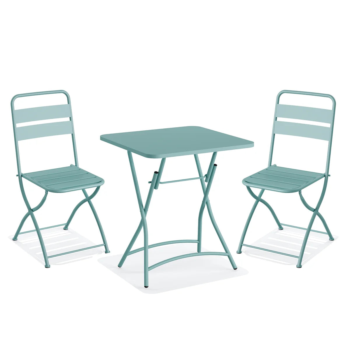 Feros Breeze Bistro Set - Blau