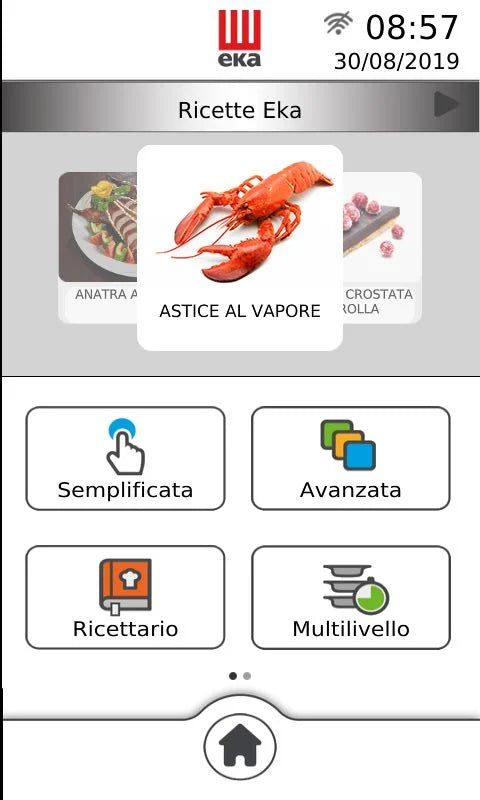 Tecnoeka Kombidämpfer Millennial Touch Screen MKF 1021 TS, 10 x GN 2/1