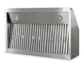 Dunstabzugshaube aus Edelstahl - mit Motor - 900 x 560 x 250 mm