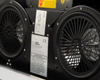 Dunstabzugshaube aus Edelstahl - mit Motor - 900 x 560 x 250 mm