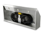 Dunstabzugshaube aus Edelstahl - mit Motor - 1.200 x 560 x 250 mm