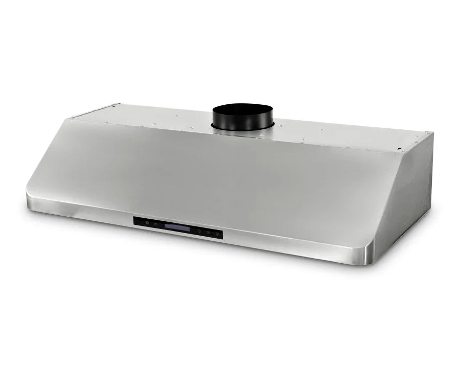 Dunstabzugshaube aus Edelstahl - mit Motor - 1.200 x 560 x 250 mm