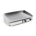 Elektro Grillplatte - 3,5 kW - Edelstahl - Glatt