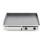 Elektro Grillplatte - 3,5 kW - Edelstahl - Glatt
