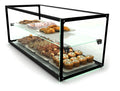 Kuchenvitrine aus gehärtetem Glas - 920 x 390 x 375 mm