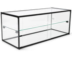 Kuchenvitrine aus gehärtetem Glas - 920 x 390 x 375 mm
