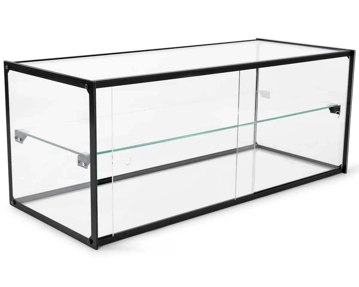 Kuchenvitrine aus gehärtetem Glas - 920 x 390 x 375 mm