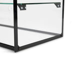 Kuchenvitrine aus gehärtetem Glas - 920 x 390 x 375 mm