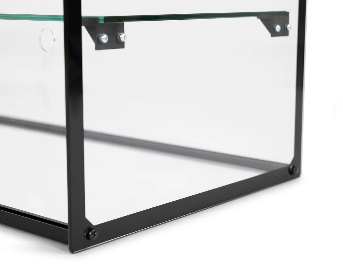 Kuchenvitrine aus gehärtetem Glas - 920 x 390 x 375 mm