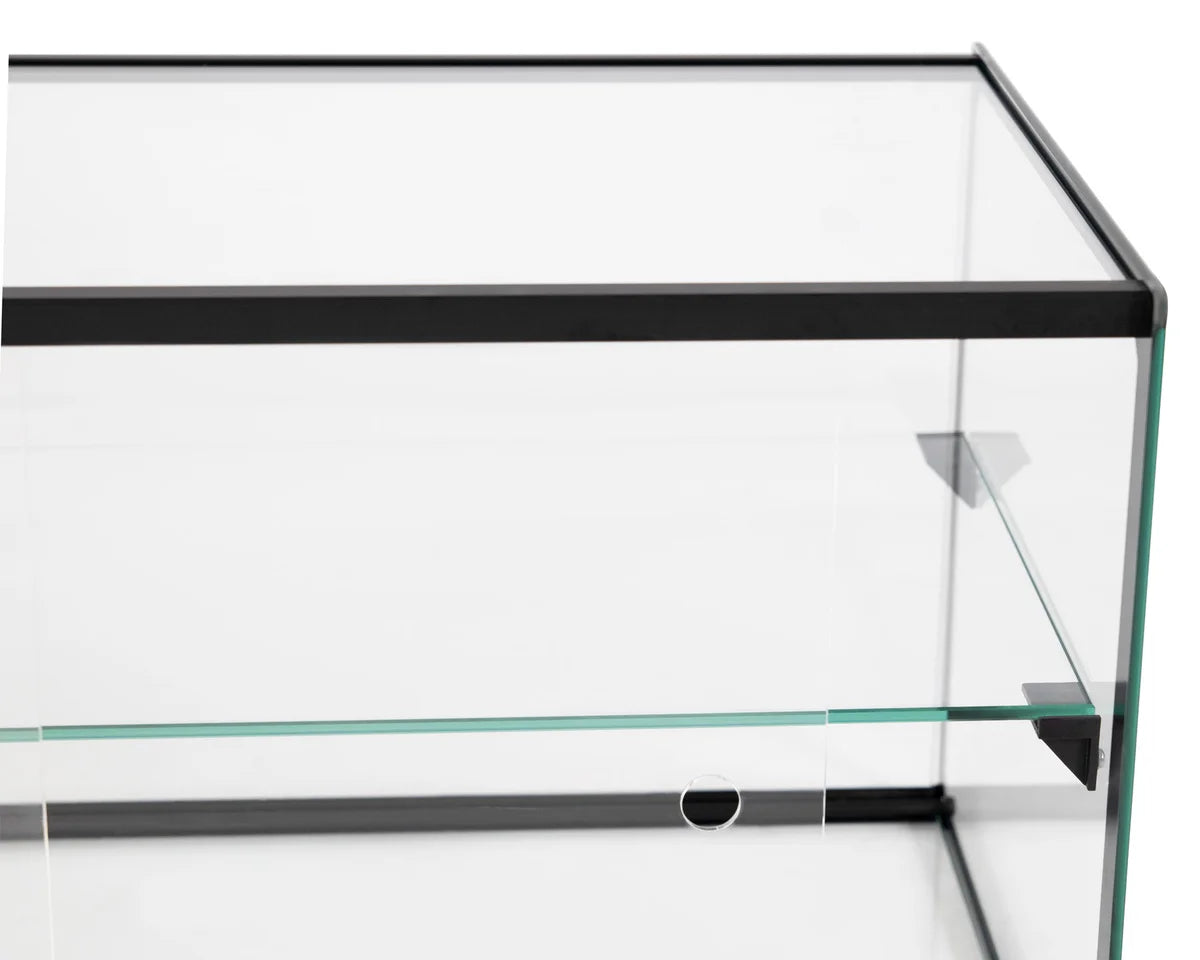 Kuchenvitrine aus gehärtetem Glas - 920 x 390 x 375 mm