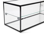 Kuchenvitrine aus gehärtetem Glas - 920 x 390 x 375 mm