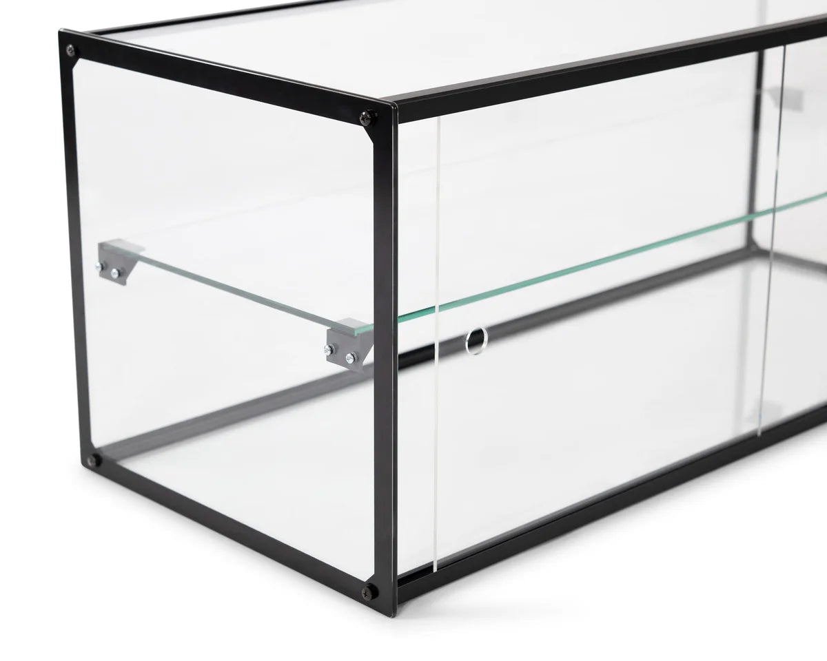 Kuchenvitrine aus gehärtetem Glas - 920 x 390 x 375 mm