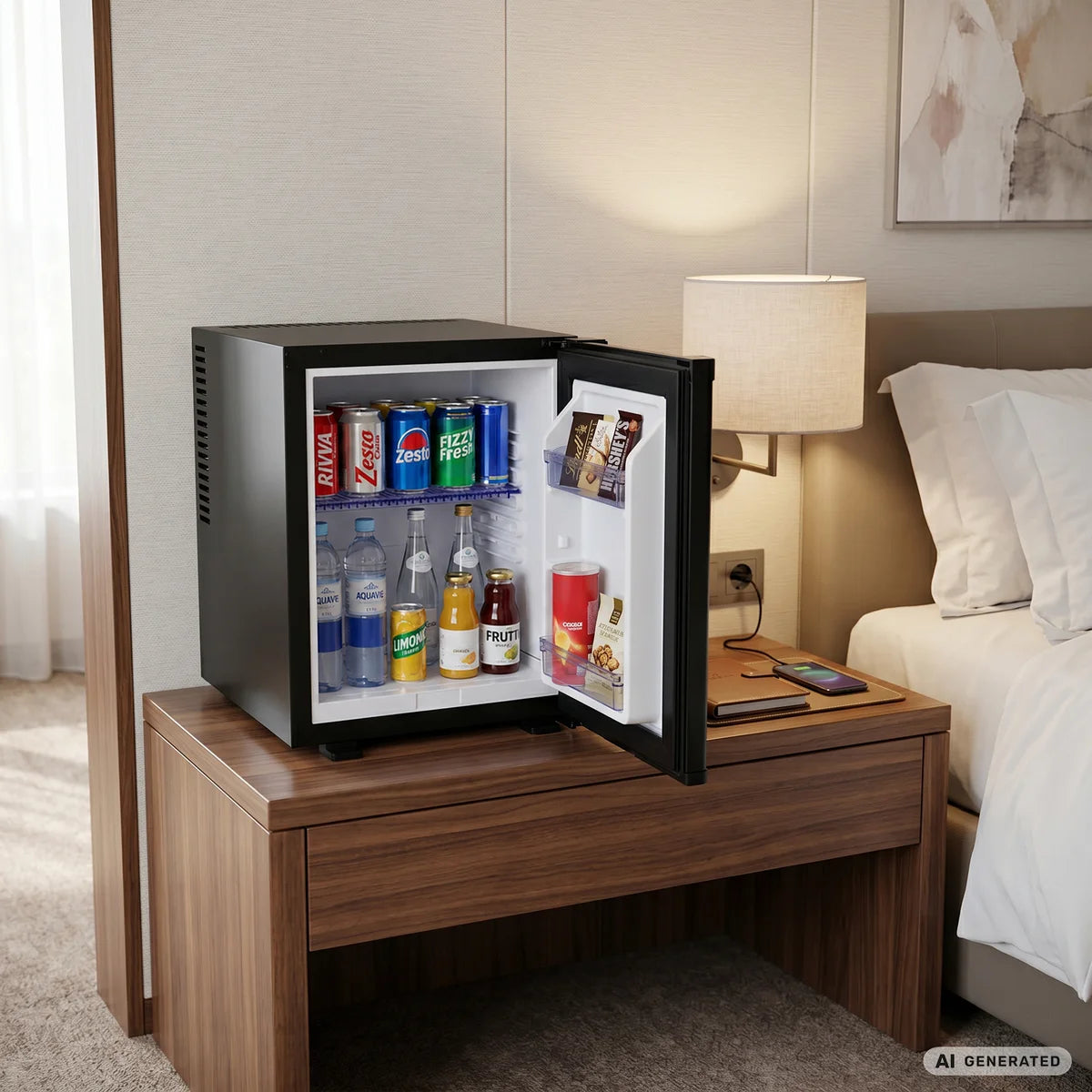 Minibar Eco 32 Liter schwarz