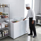 Tiefkühltruhe ECO 200 mit Glasschiebedeckel