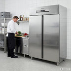 Tiefkühlschrank Profi 1400 GN 2/1 Superior - mit 2 Türen
